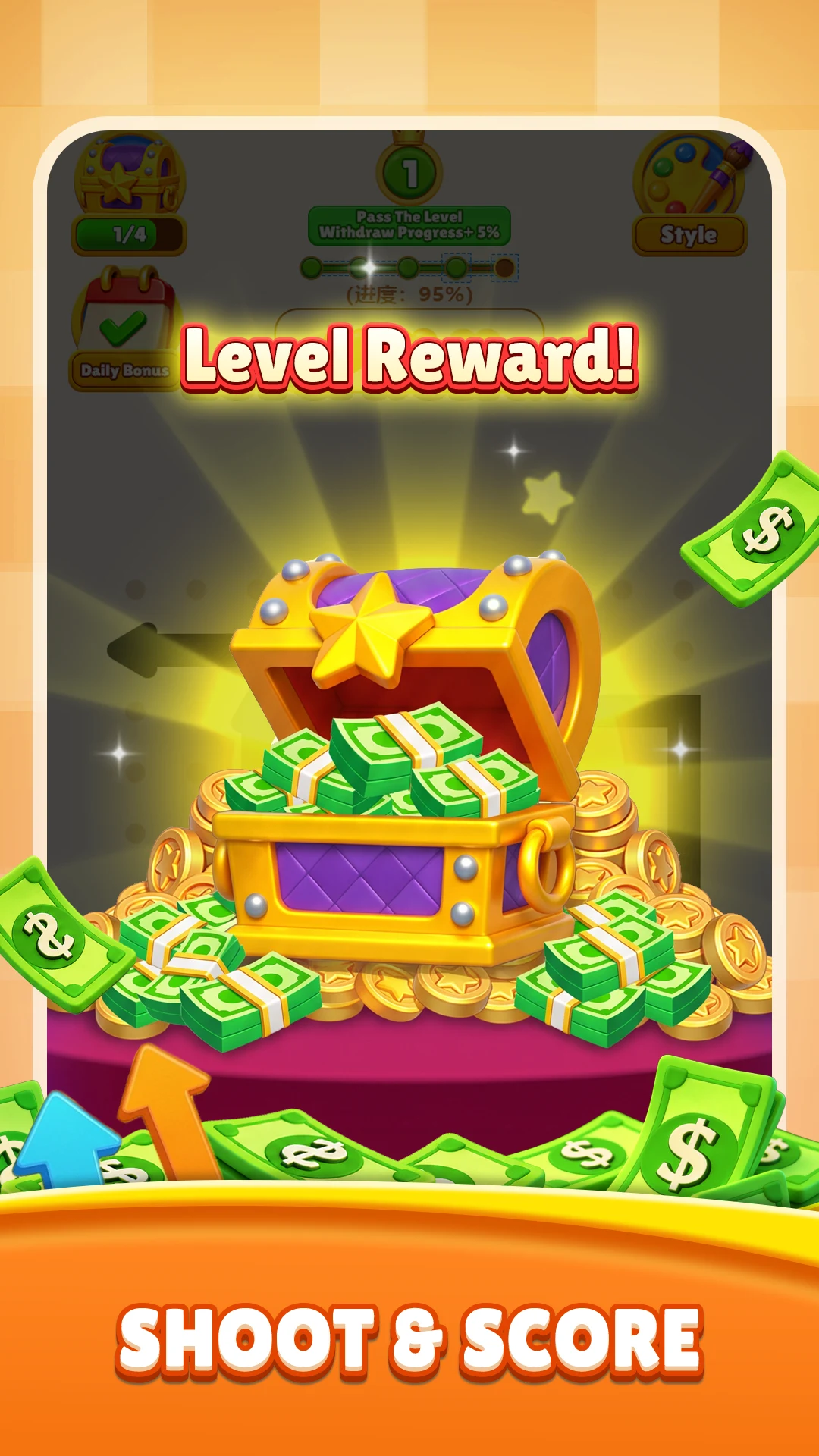 Lucky Arrows: Tap & Win screenshot