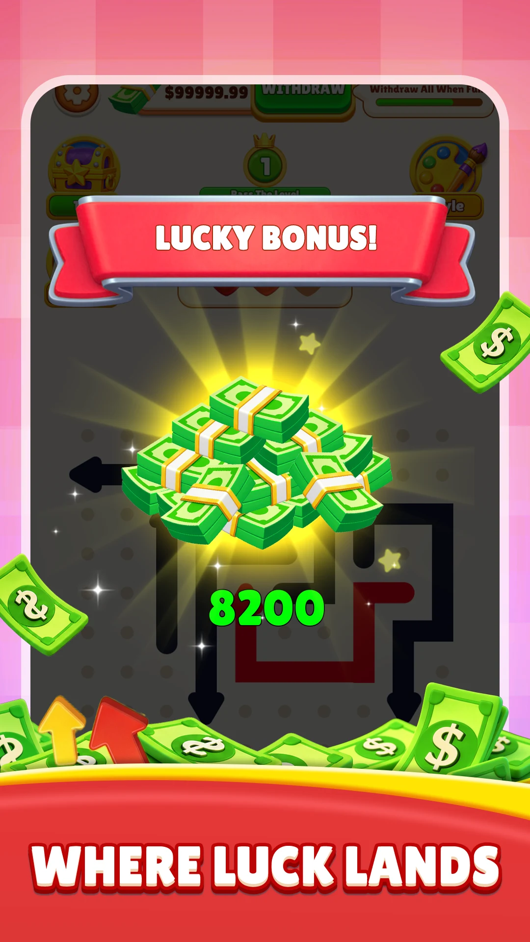 Lucky Arrows: Tap & Win screenshot