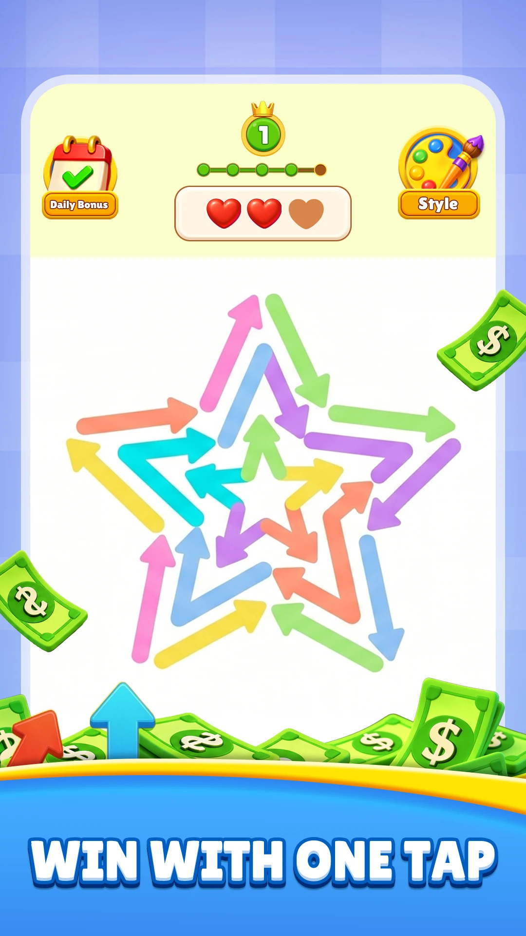 Lucky Arrows: Tap & Win screenshot